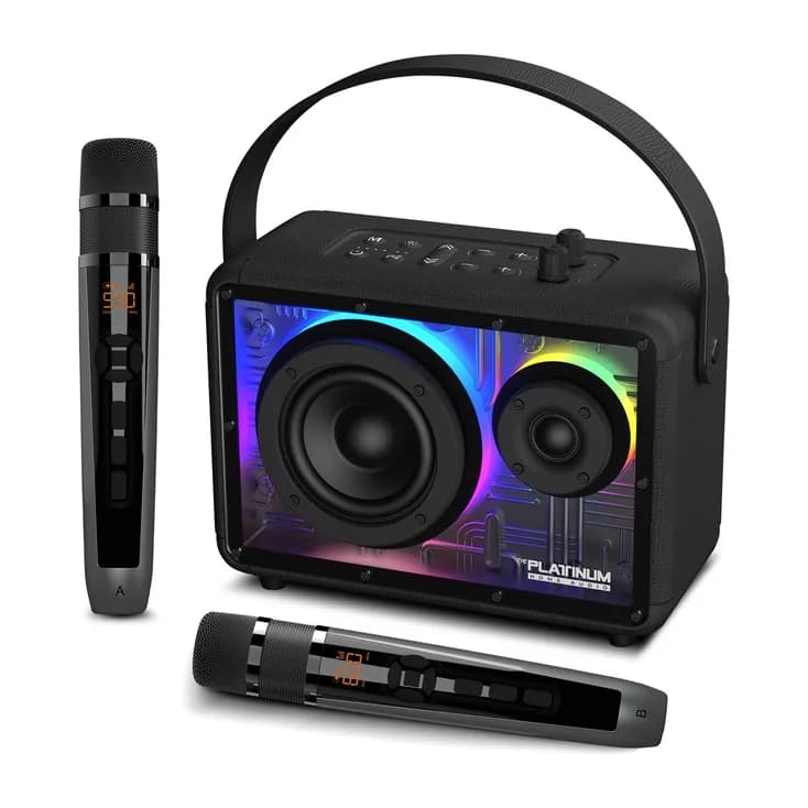 Platinum Apollo Pro Portable Bluetooth Speaker With Mic - Black