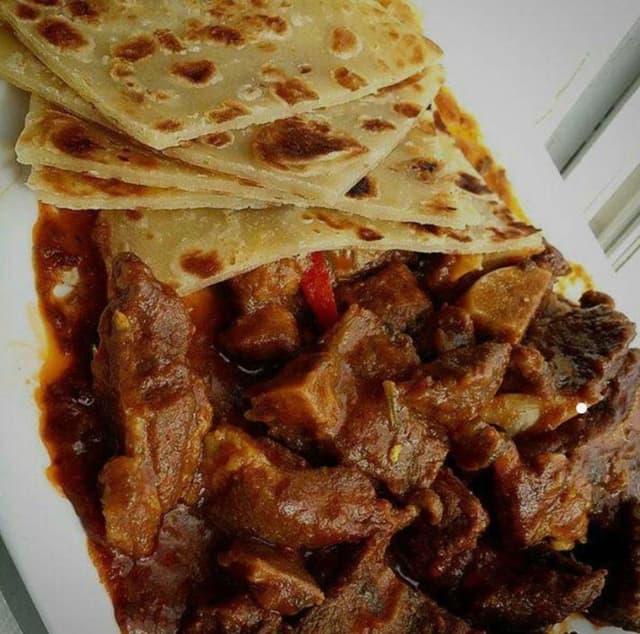 Meat and Chapati