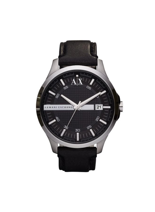 Thumbnail 3 for ARMANI EXCHANGE HAMPTON Men's Analog Black Dial Watch