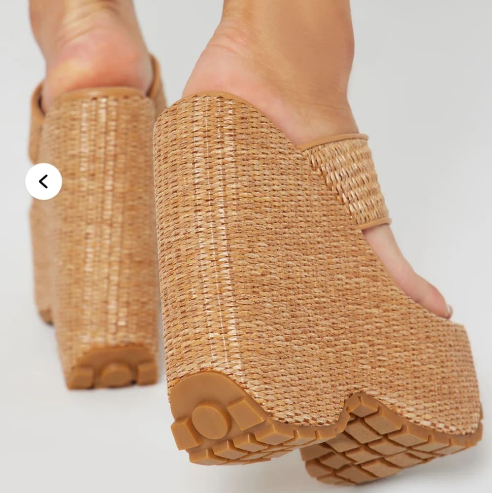 Platform Wedges - Tan 2