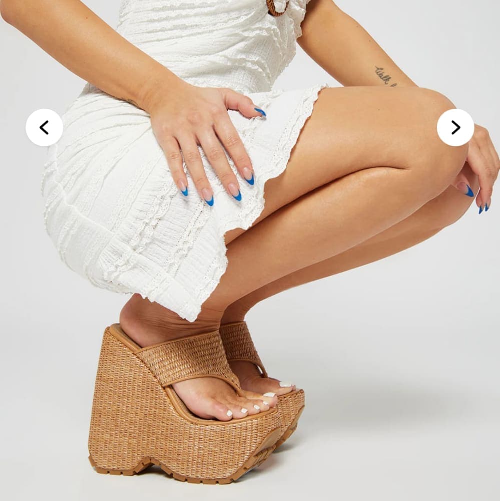 Platform Wedges - Tan 3