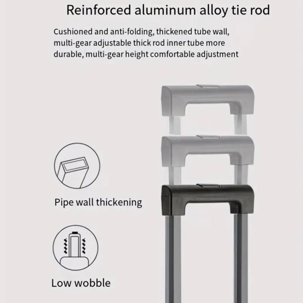 20-Inch Durable Aluminum Frame Travel Trolley Case  4