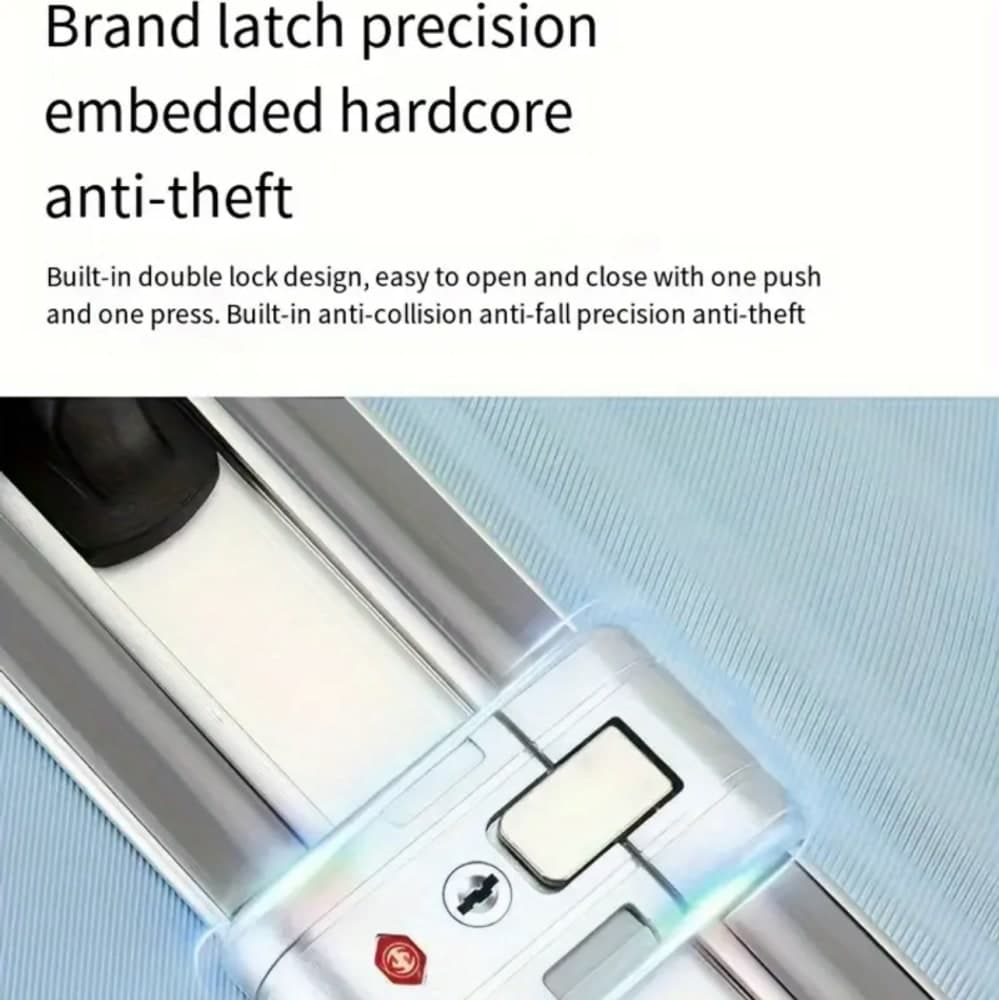 20-Inch Durable Aluminum Frame Travel Trolley Case  5