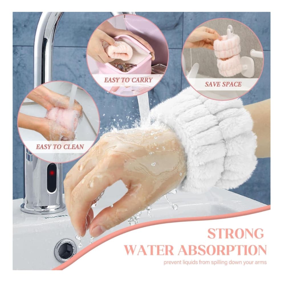 Microfiber Spa Wristbands 2