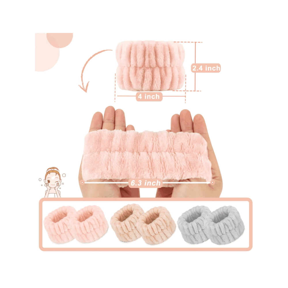 Microfiber Spa Wristbands 4