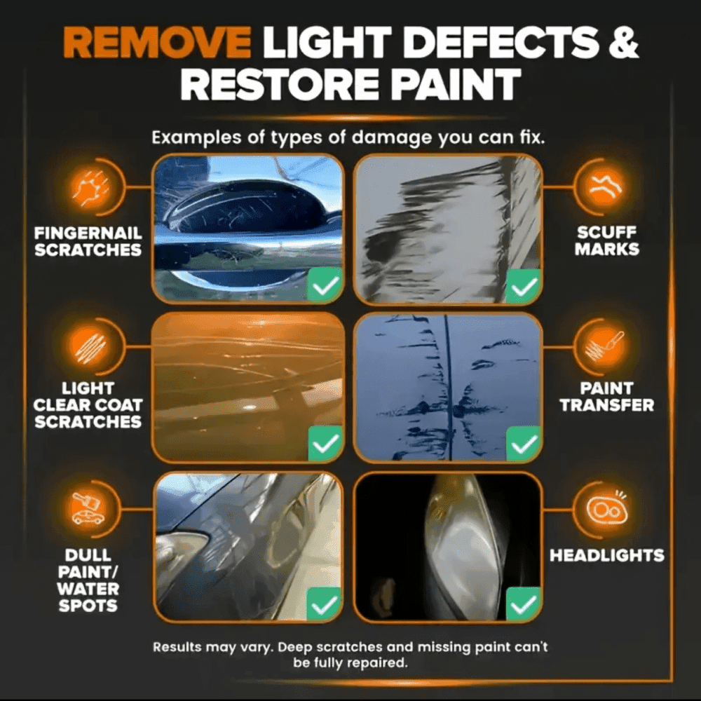 Upgraded Car Paint Scratch Removal Kit 5