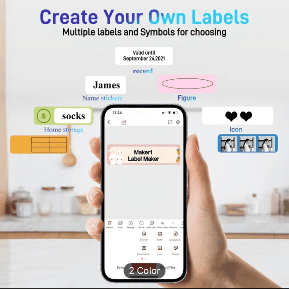 Thumbnail 3 for Marklife P15 Thermal Label Printer 