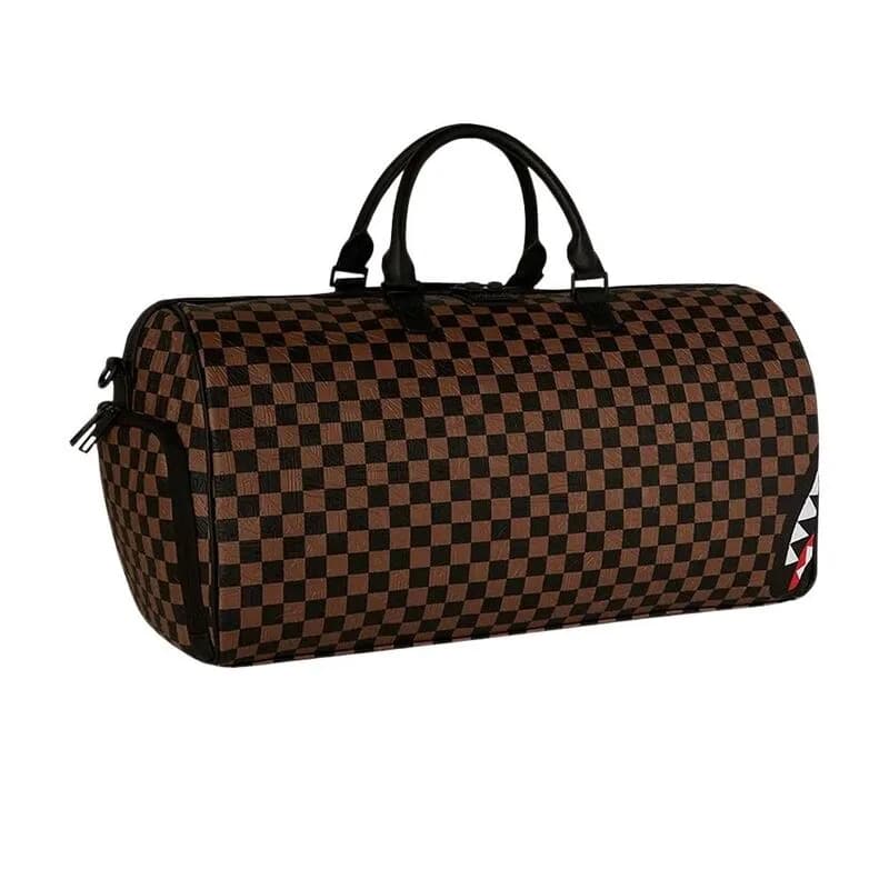 Sprayground Check 2 Emboss Duffle view 2