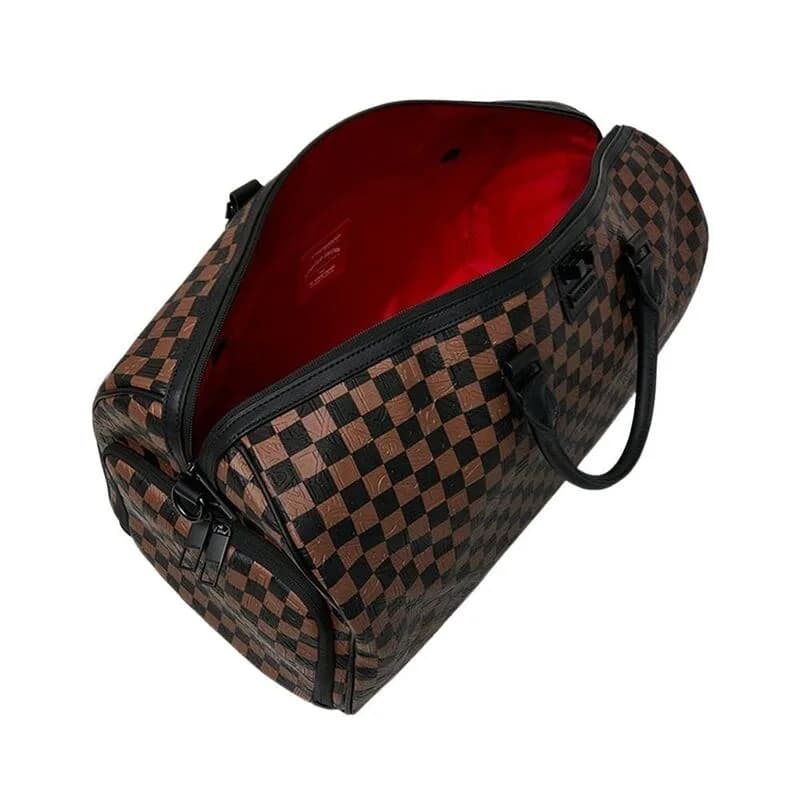 Sprayground Check 2 Emboss Duffle view 5