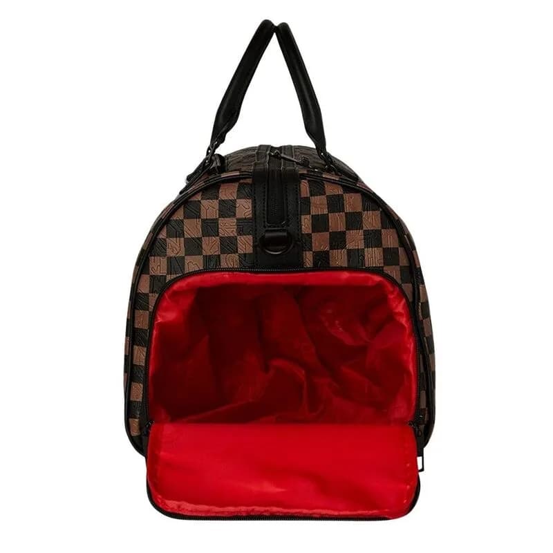 Sprayground Check 2 Emboss Duffle view 4