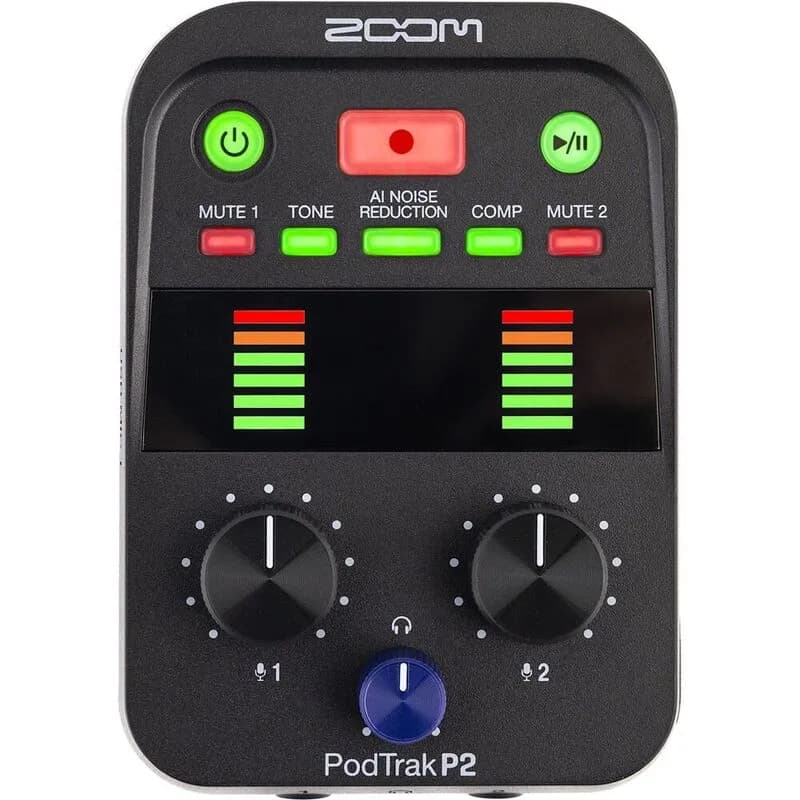 Zoom P2-Zoom Podtrak P2 Usb Mic Recorder- 2 Years Warranty view 2