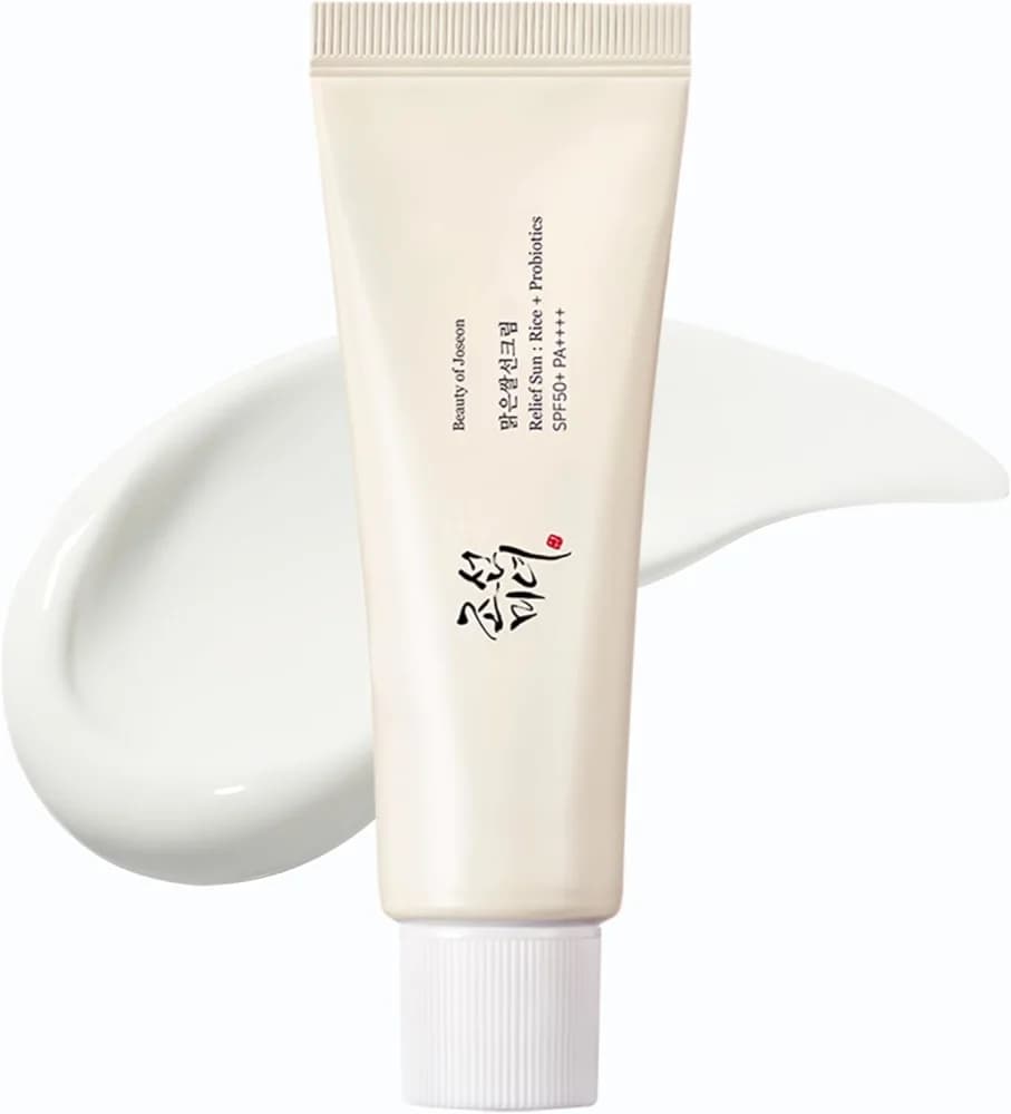 Beauty of Joseon Relief Sun Rice Probiotics SPF 50+PAKorean Sunscreen sunblock for Face Daily Sunscreen for Men Women Skincare 50ml