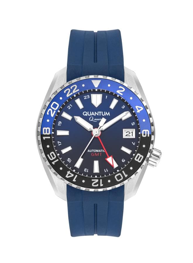 Quantum Men's Automatic Black Dial Watch - view 1