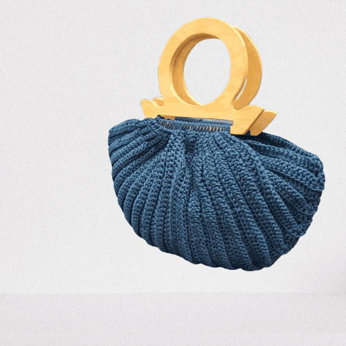 Green Crotched Bag - view 1