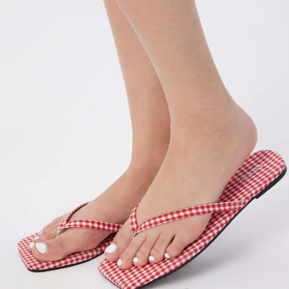 FLIP-FLOP SQUARE TOE SLIPPERS view 5
