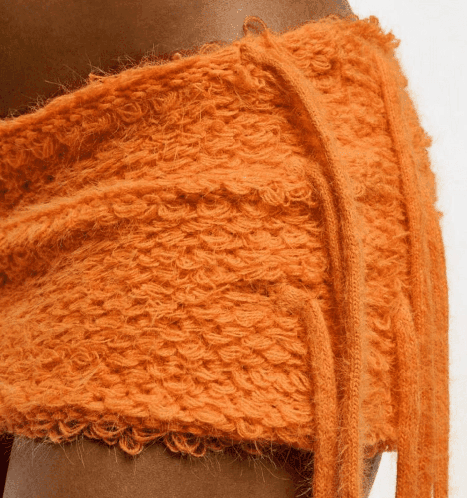 Crochet Mini Skirt view 3